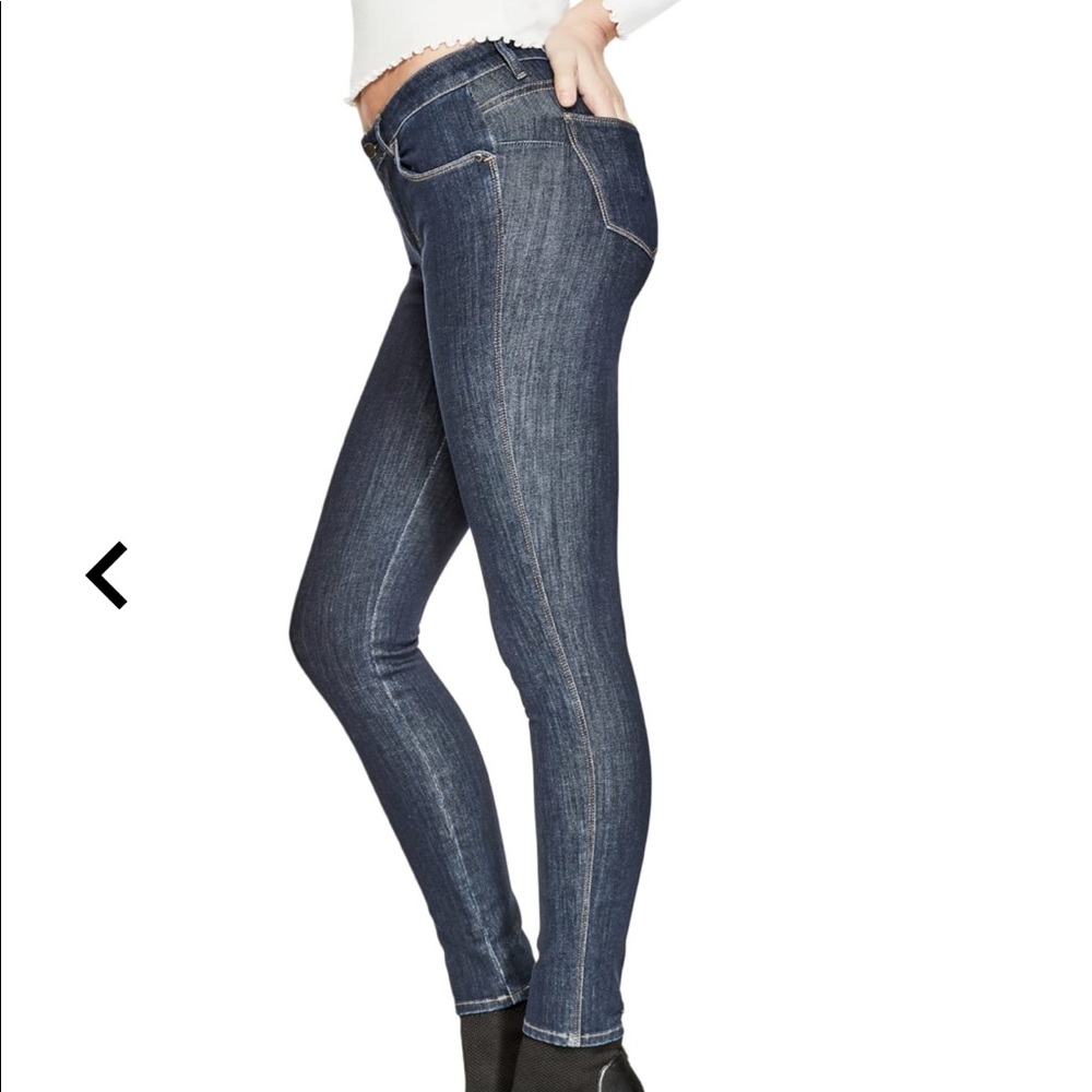 Guess Mid Rise Skinny Jeans - Picture 3 of 6
